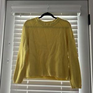 Yellow sweater
